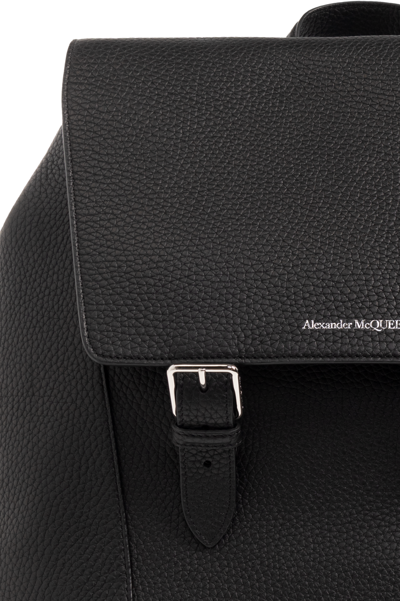 Alexander mcqueen leather outlet backpack